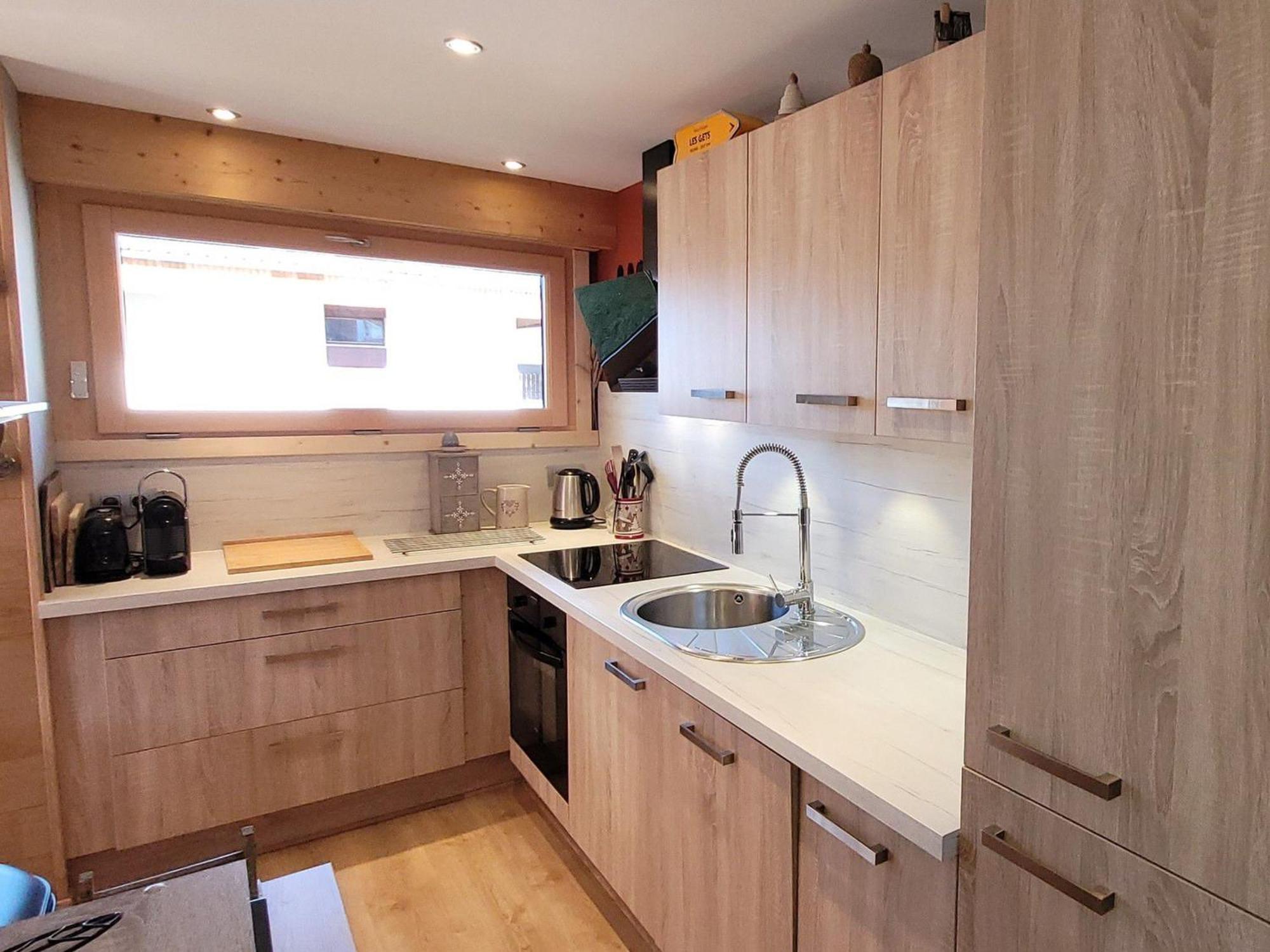 Appartement T3 Renove, Centre Les Gets, Proche Pistes, 6 Pers, Balcon, Parking, Equipements Complets - Fr-1-598-30 Dış mekan fotoğraf